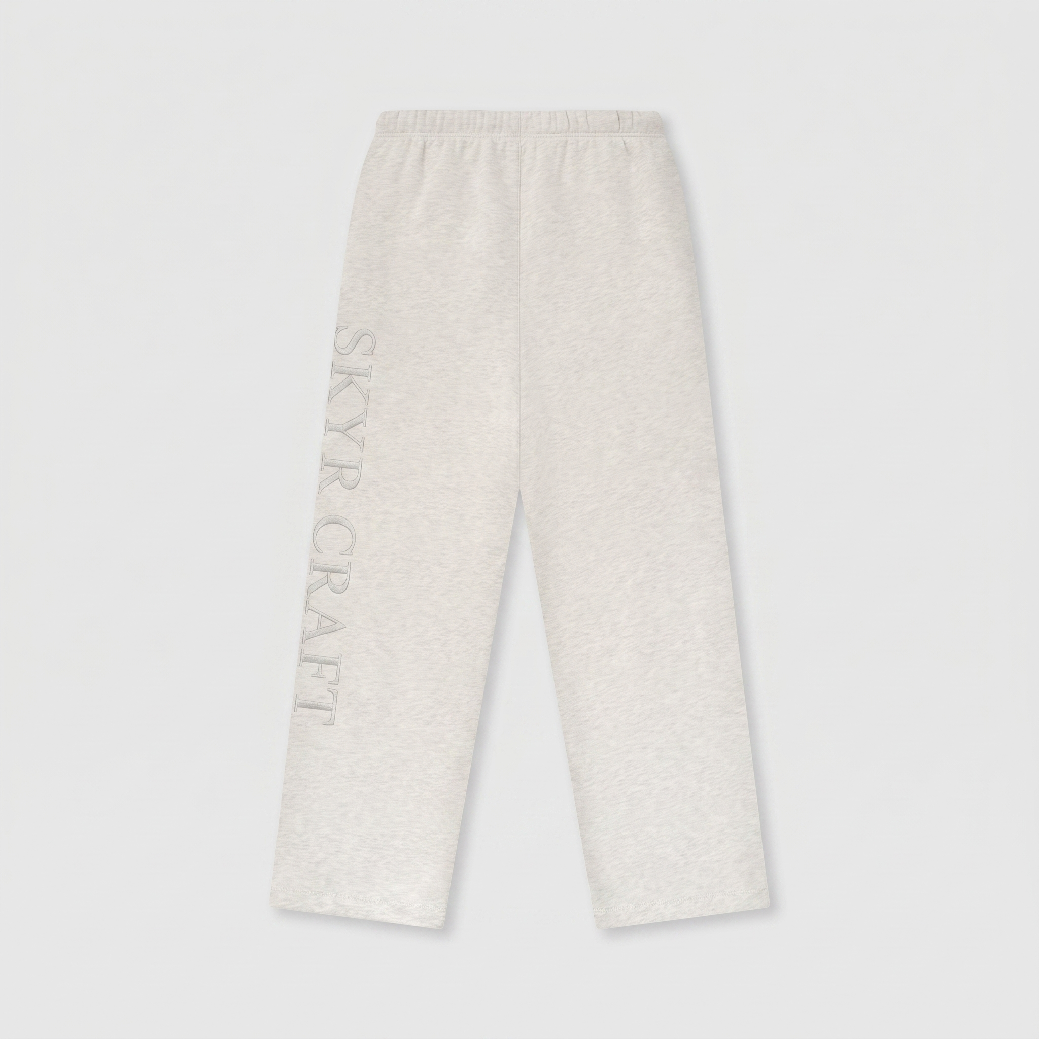 Pantalon Lounge Chiné Clair — à plat, vue de dos
